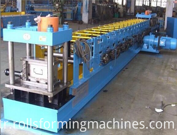 Metal Kapı Kasası Rulo Şekillendirme Makinesi Metal Door frame Roll Forming Machine